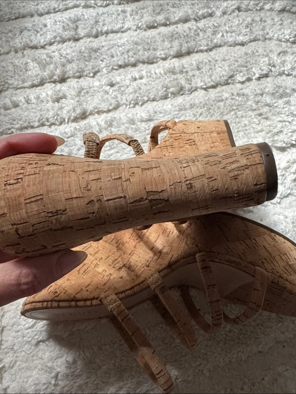 SCHUTZ stylish cork